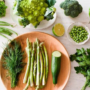 Grünes Gemüse für die grüne Diät